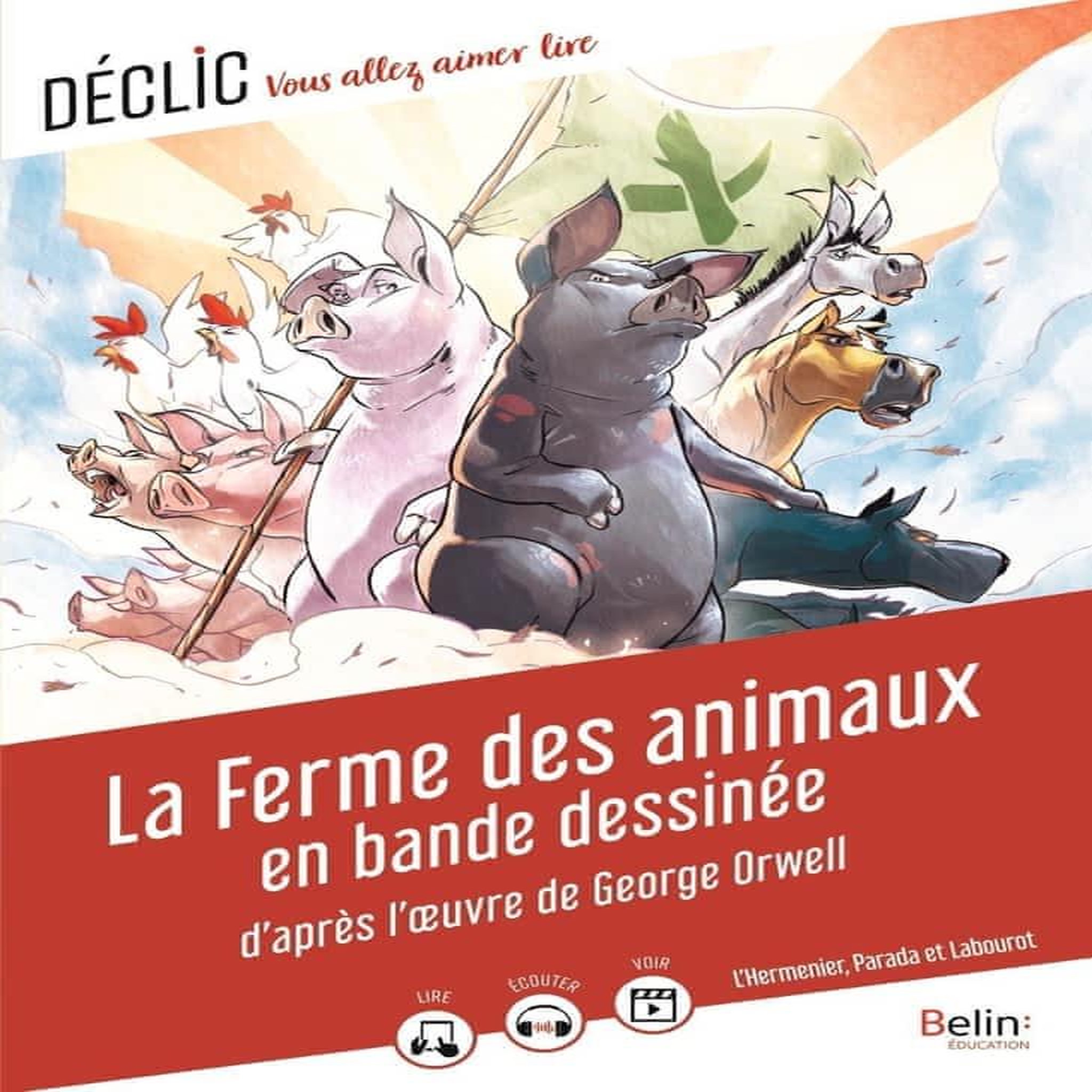LA FERME DES ANIMAUX EN BANDE DESSINEE, Lazzi Mia