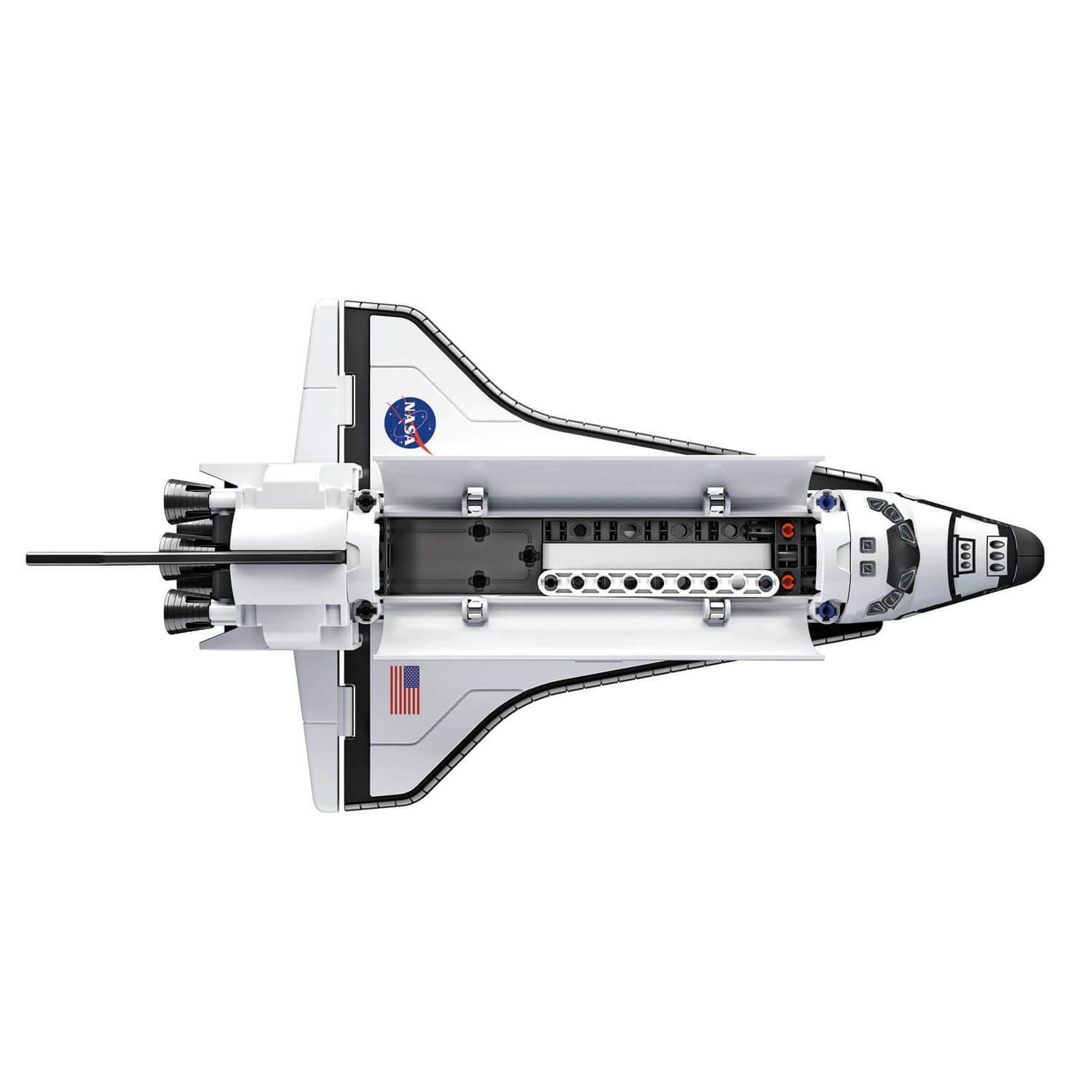 Voir la diapositive 4 : CLEMENTONI Jeu de construction Clementoni Navette Spatiale Tension