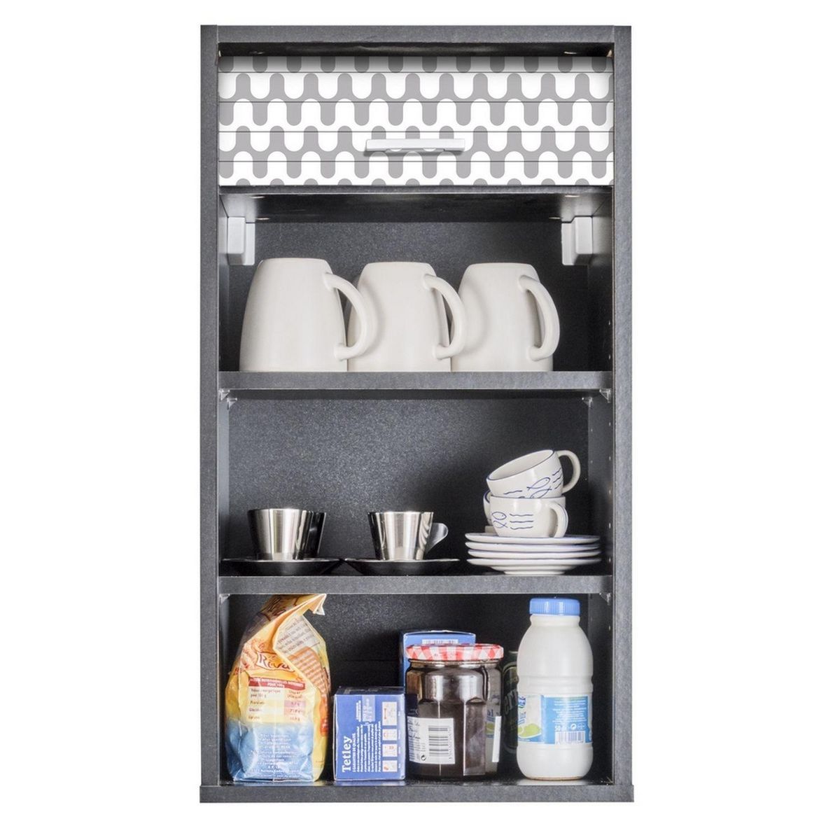 Rangement de cuisine à rideau L40cm COOKING