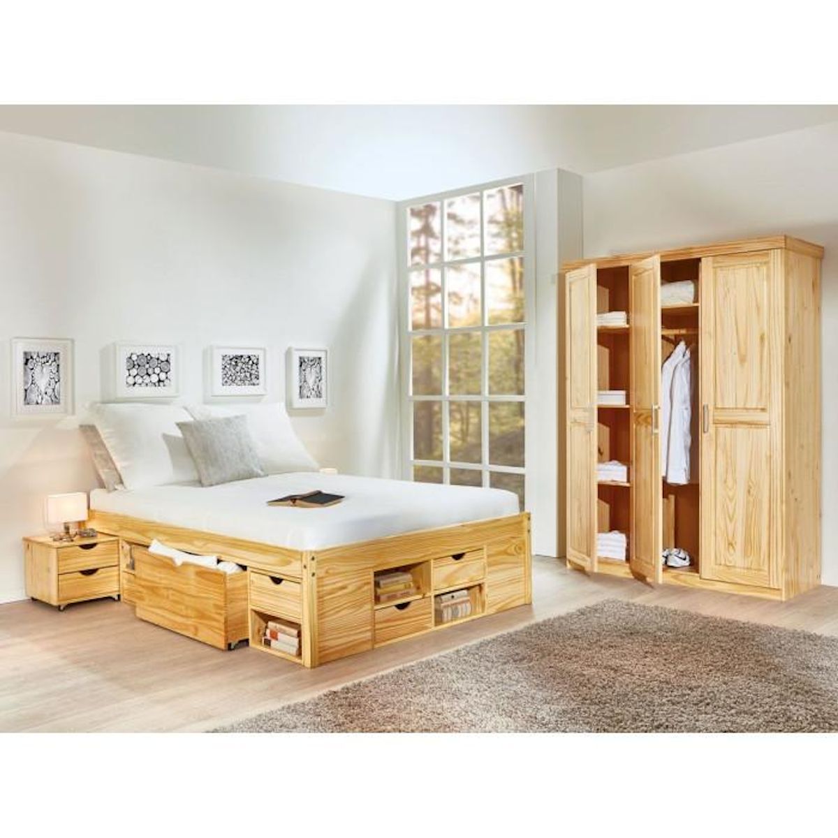 INTERLINK Lit fonctionnel CLAAS 180x200