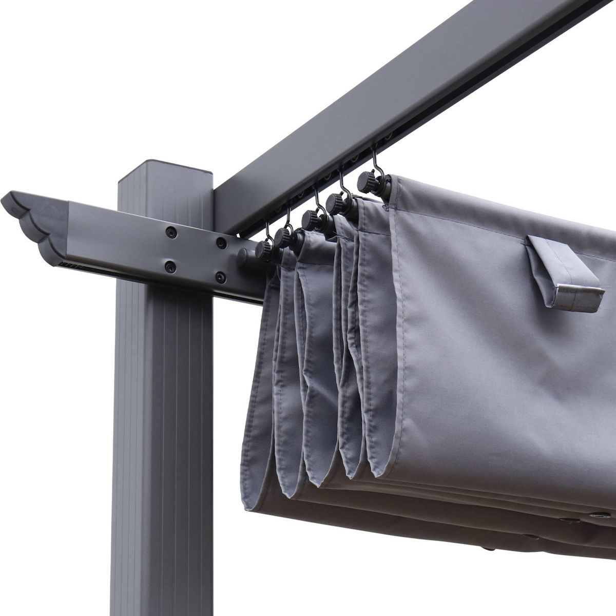 SWEEEK Toile de toit pour tonnelle 3x3m Isla - toile de rechange pergola, toile de remplacement