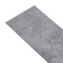 Voir la diapositive 4 : VIDAXL Dalles de plancher PVC 4,46 m^2 3 mm autoadhesif gris ciment