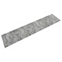 Voir la diapositive 1 : VIDAXL Tapis de cuisine lavable impression beton 60x300 cm velours