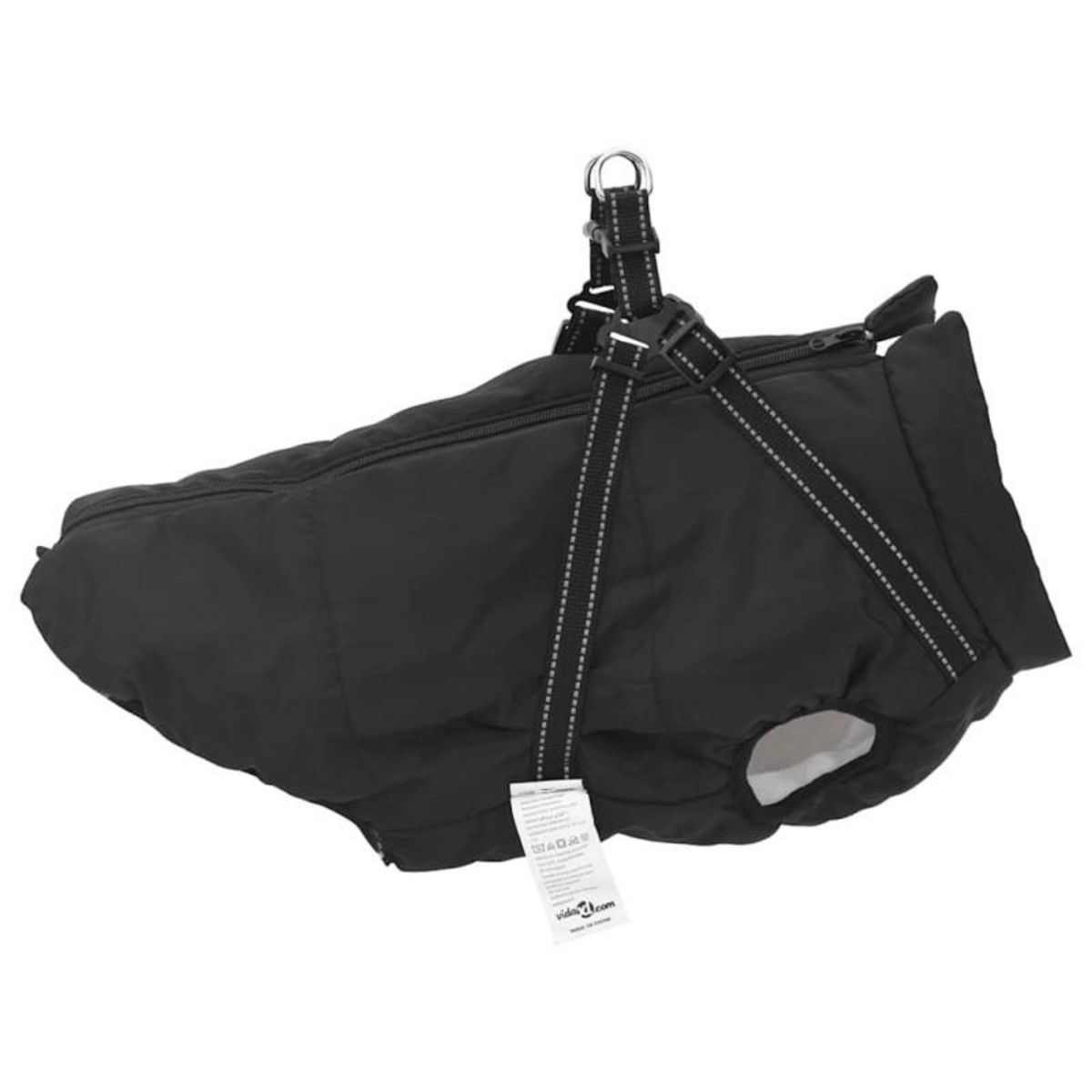VIDAXL Manteau pour chiens avec harnais imperméable réfléchissant L44
