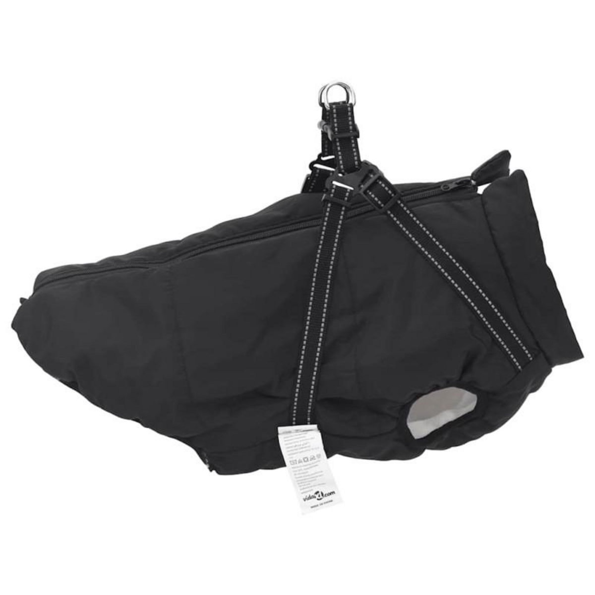 VIDAXL Manteau pour chiens avec harnais imperméable réfléchissant L44