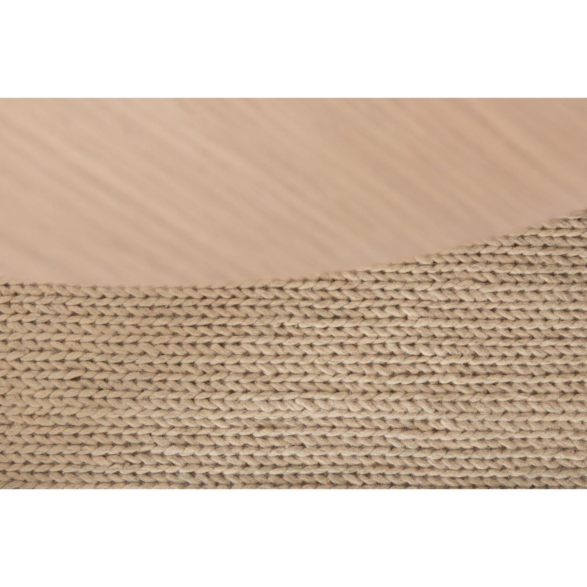 Voir la diapositive 6 : Paris Prix Tapis tressé en laine  marta  250x350cm naturel