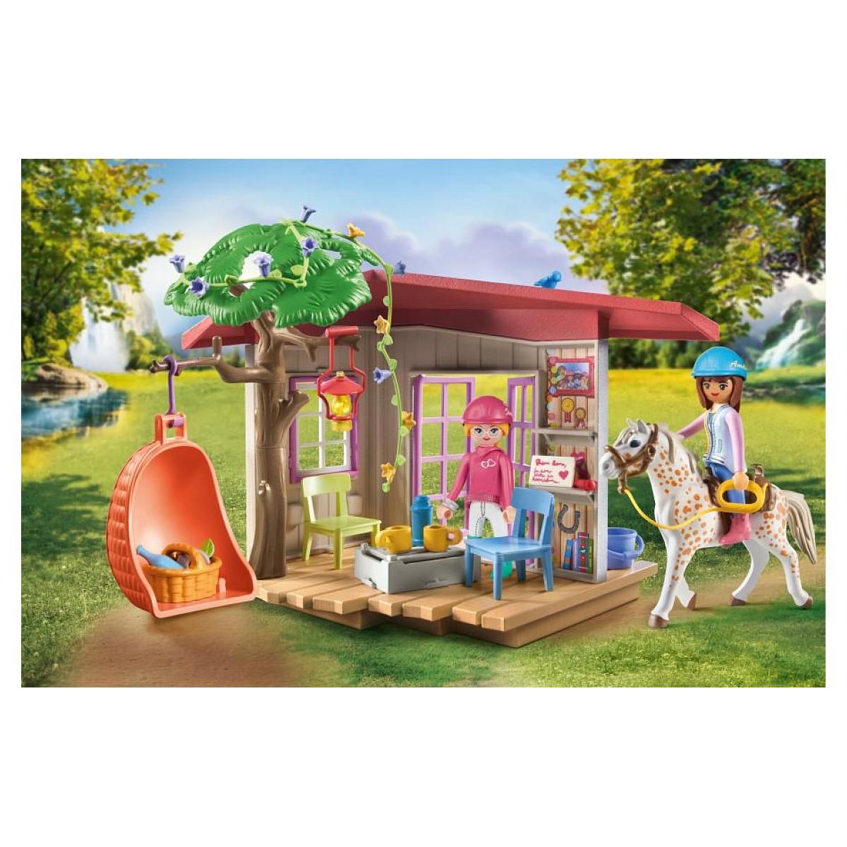 PLAYMOBIL 71638 Espace détente avec cavalières