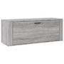 Voir la diapositive 2 : VIDAXL Armoire a chaussures murale Sonoma gris 100x35x38 cm