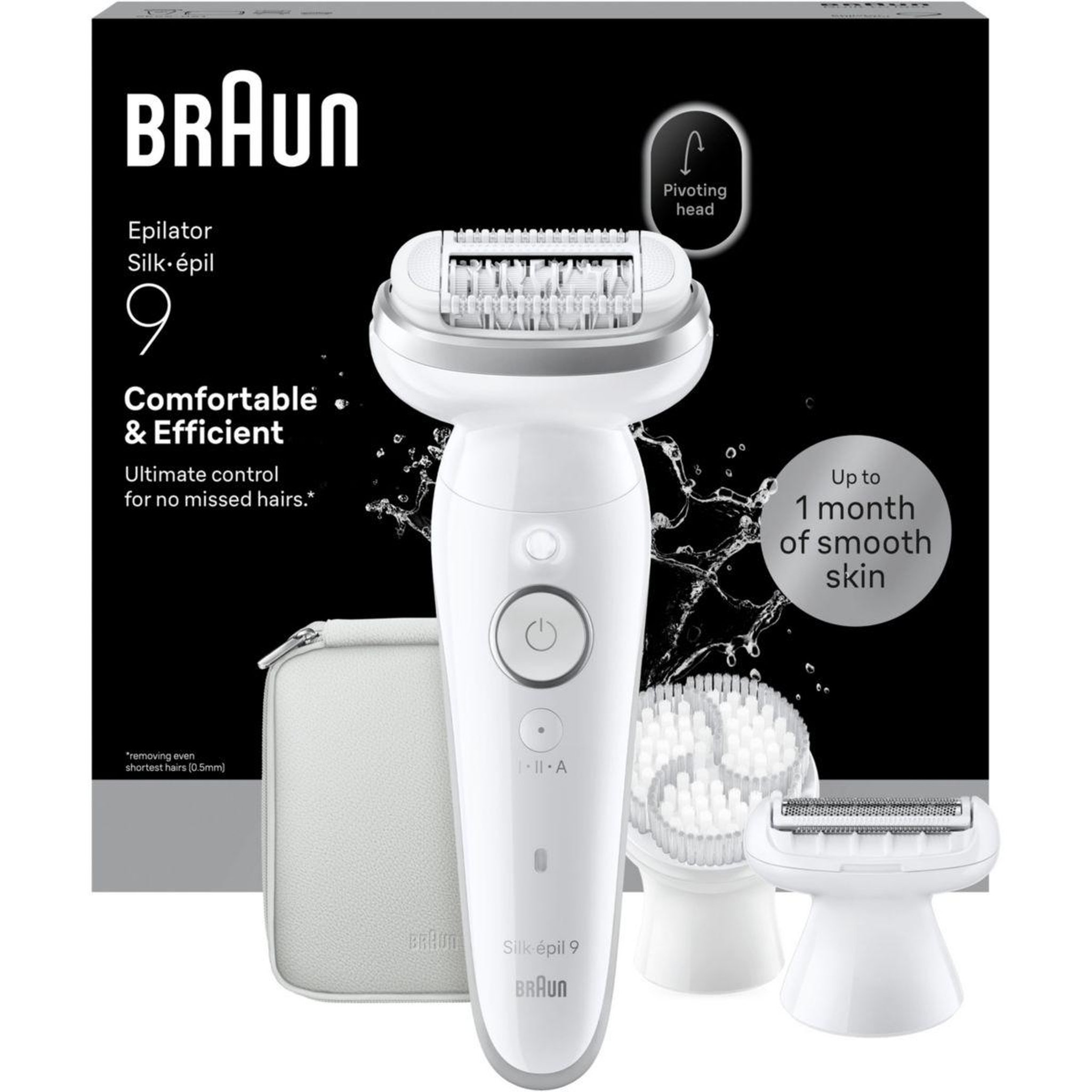 BRAUN Epilateur électrique Silk-épil SES 9-061