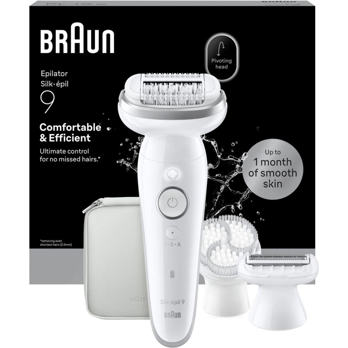 BRAUN Epilateur électrique Silk-épil SES 9-061