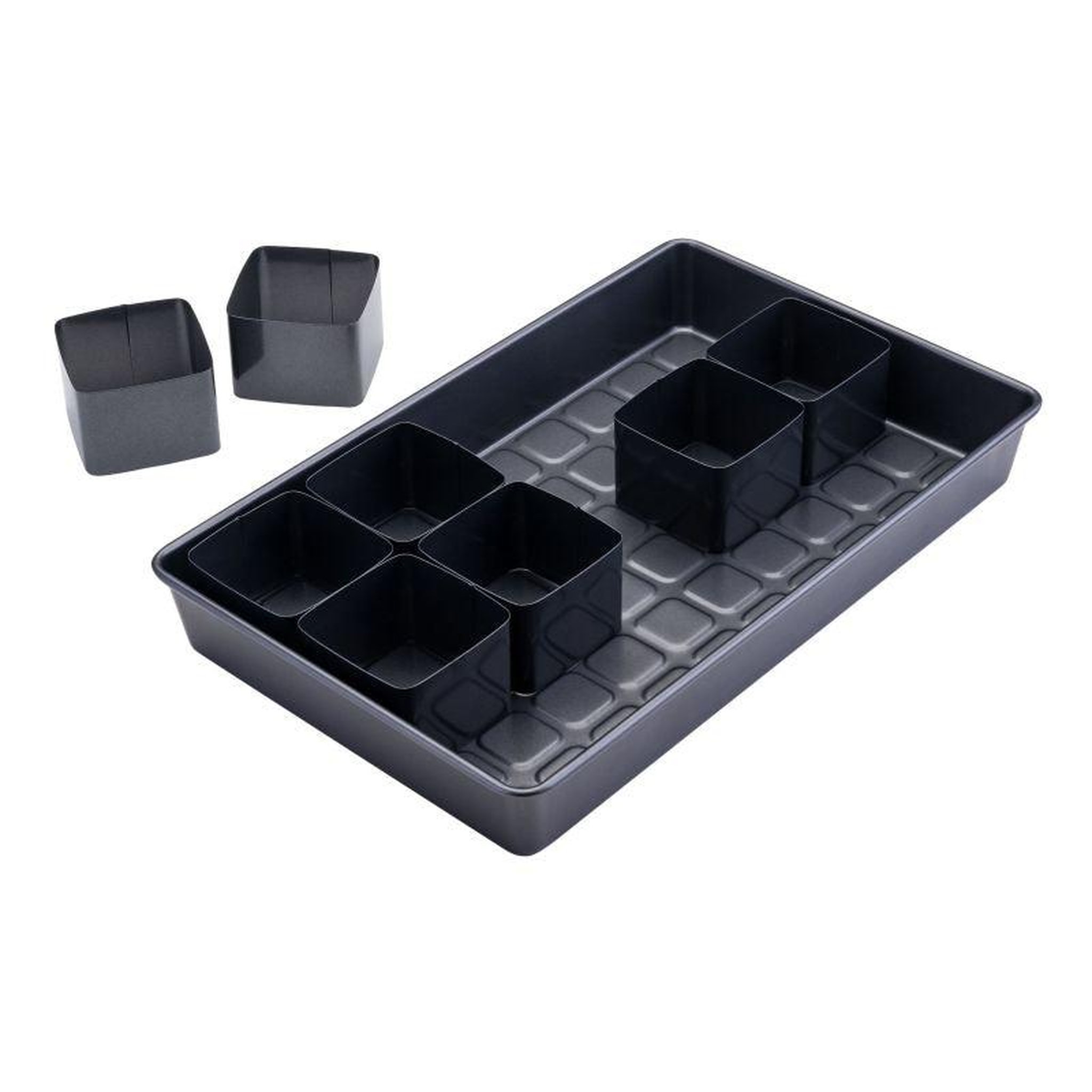 ZENKER Moule à gâteau chiffres et lettres sans pfas, set de 9 pièces zenker