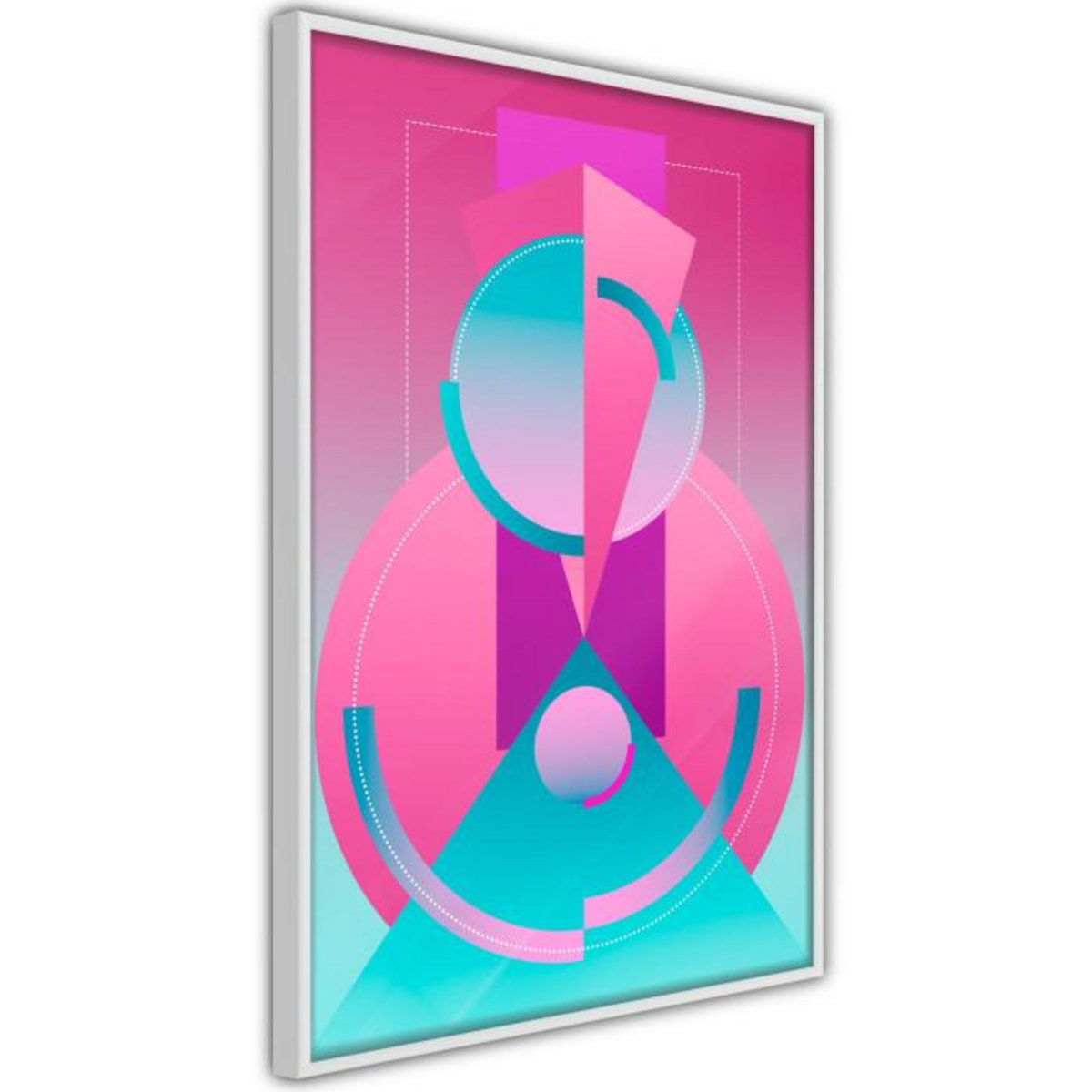 Paris Prix Affiche Murale Encadrée  Constructivist Train