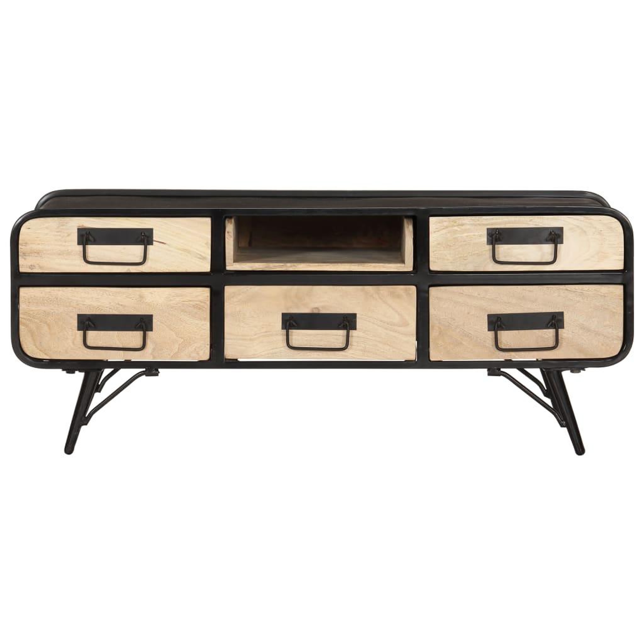 Voir la diapositive 3 : VIDAXL Table basse 100x50x40 cm Bois de manguier massif