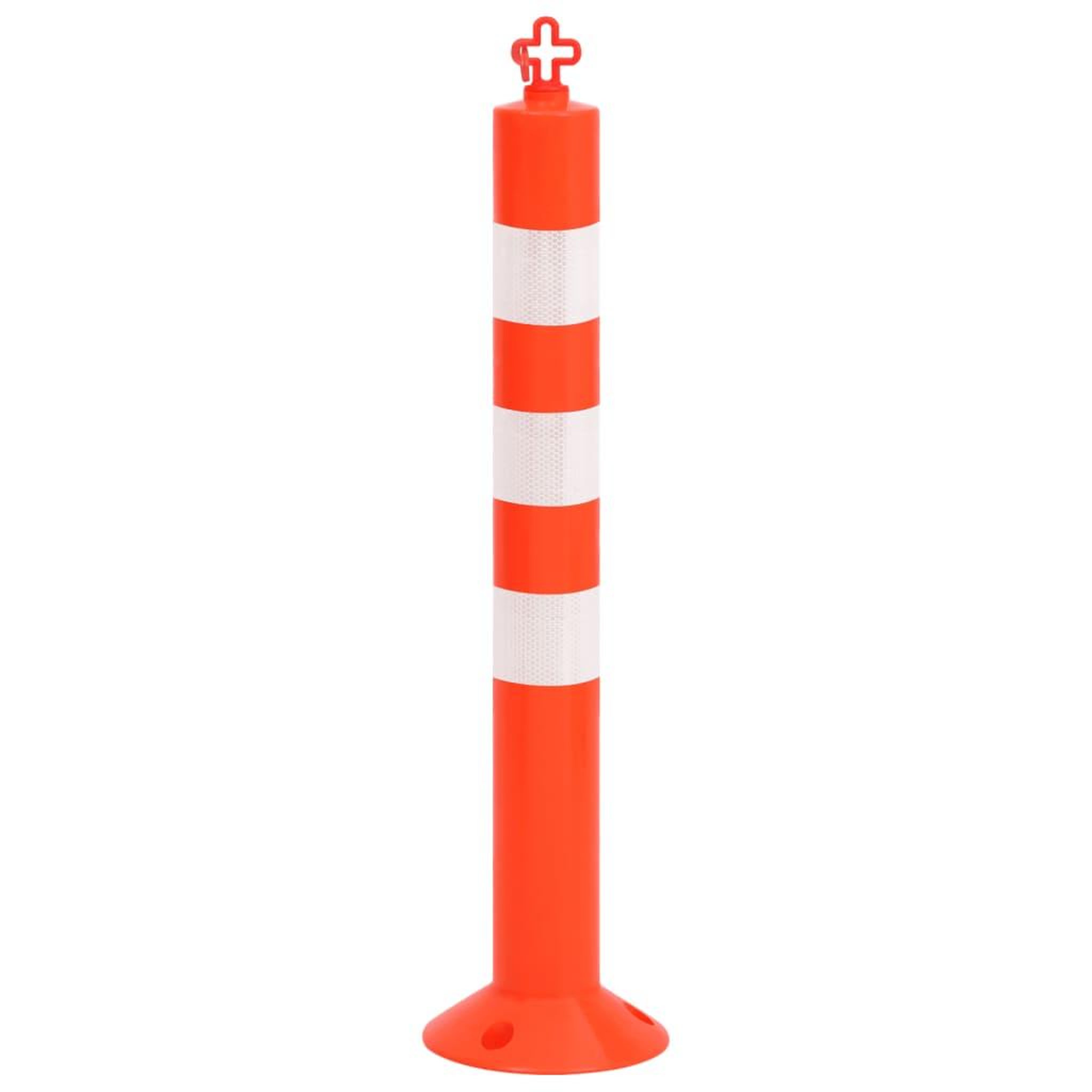 Voir la diapositive 3 : VIDAXL Bornes de controle du trafic 10 pcs avec chaîne 75 cm PE