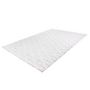 Voir la diapositive 4 : Paris Prix Tapis Shaggy Effet 3D  Vivica  Blanc & Rose
