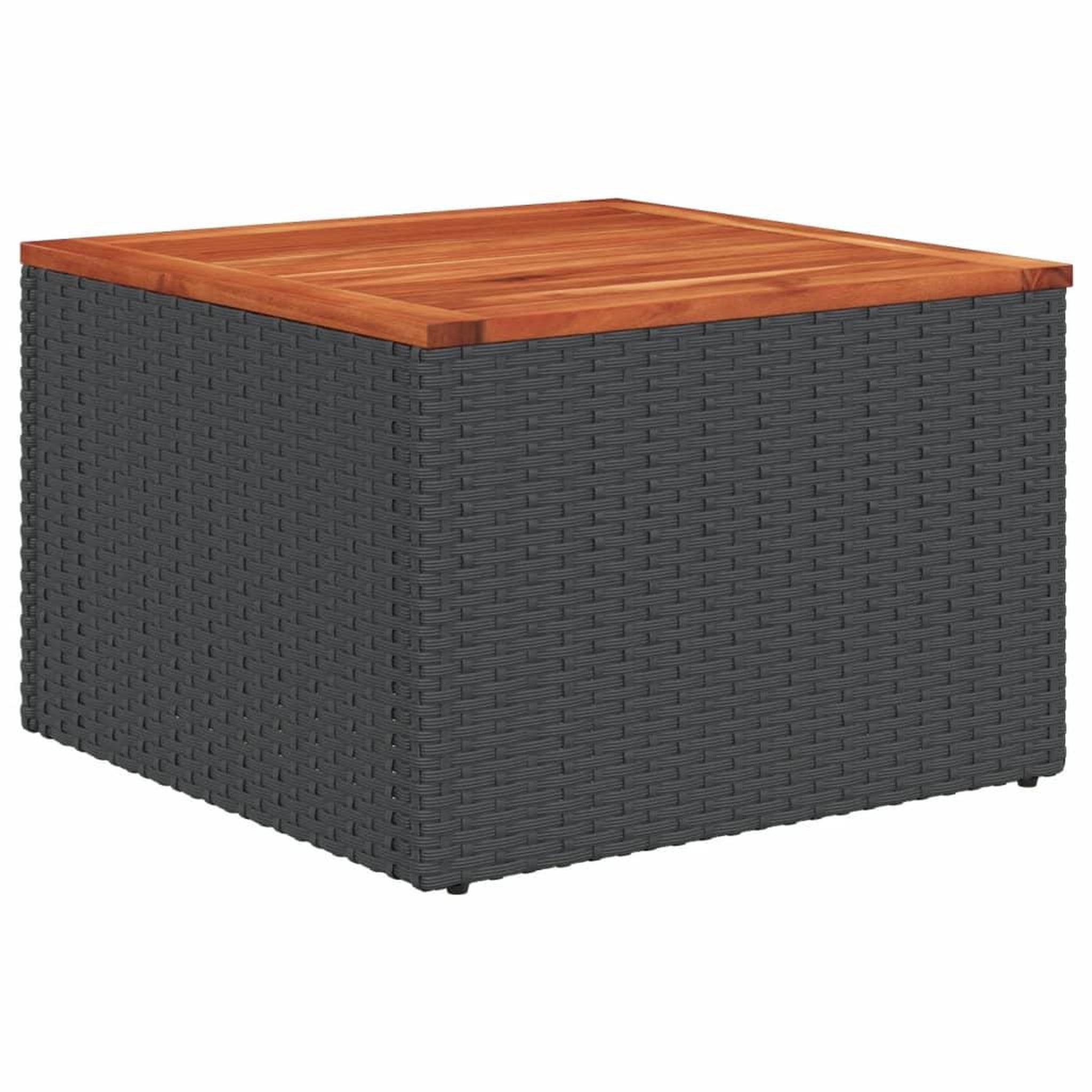Voir la diapositive 3 : VIDAXL Salon de jardin 10 pcs avec coussins noir resine tressee