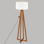 Voir la diapositive 3 : ATMOSPHERA Lampadaire Multi Pieds Design  Pin  141cm Blanc