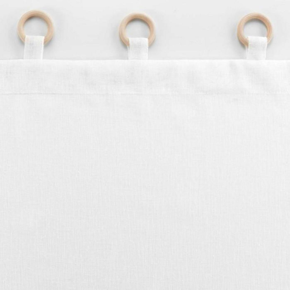 Paris Prix Rideau Voilage à Œillets  Minalisa  140x240cm Blanc