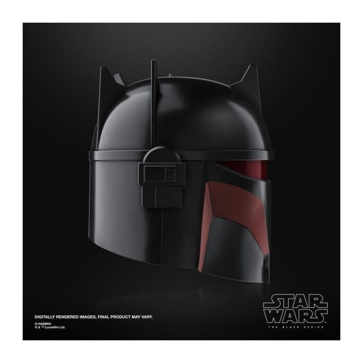HASBRO Casque électronique Hasbro Star Wars The Mandalorian Black Series Moff Gideon