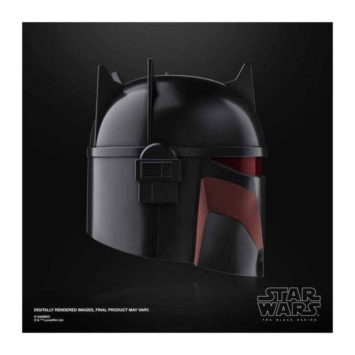 HASBRO Casque électronique Hasbro Star Wars The Mandalorian Black Series Moff Gideon