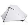 Voir la diapositive 3 : VIDAXL Tente de camping 2 personnes blanc tissu occultant impermeable