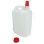 Voir la diapositive 3 : LINXOR Bidon en plastique (PEHD) pour usage alimentaire avec bouchon - 10L