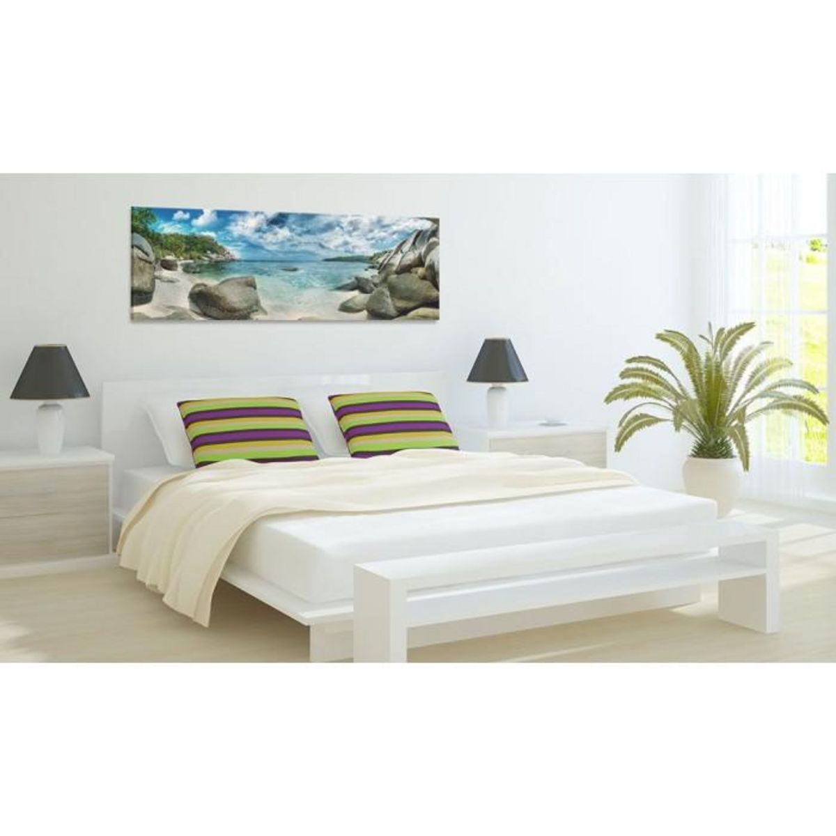 Paris Prix Tableau Imprimé  Turquoise Paradise