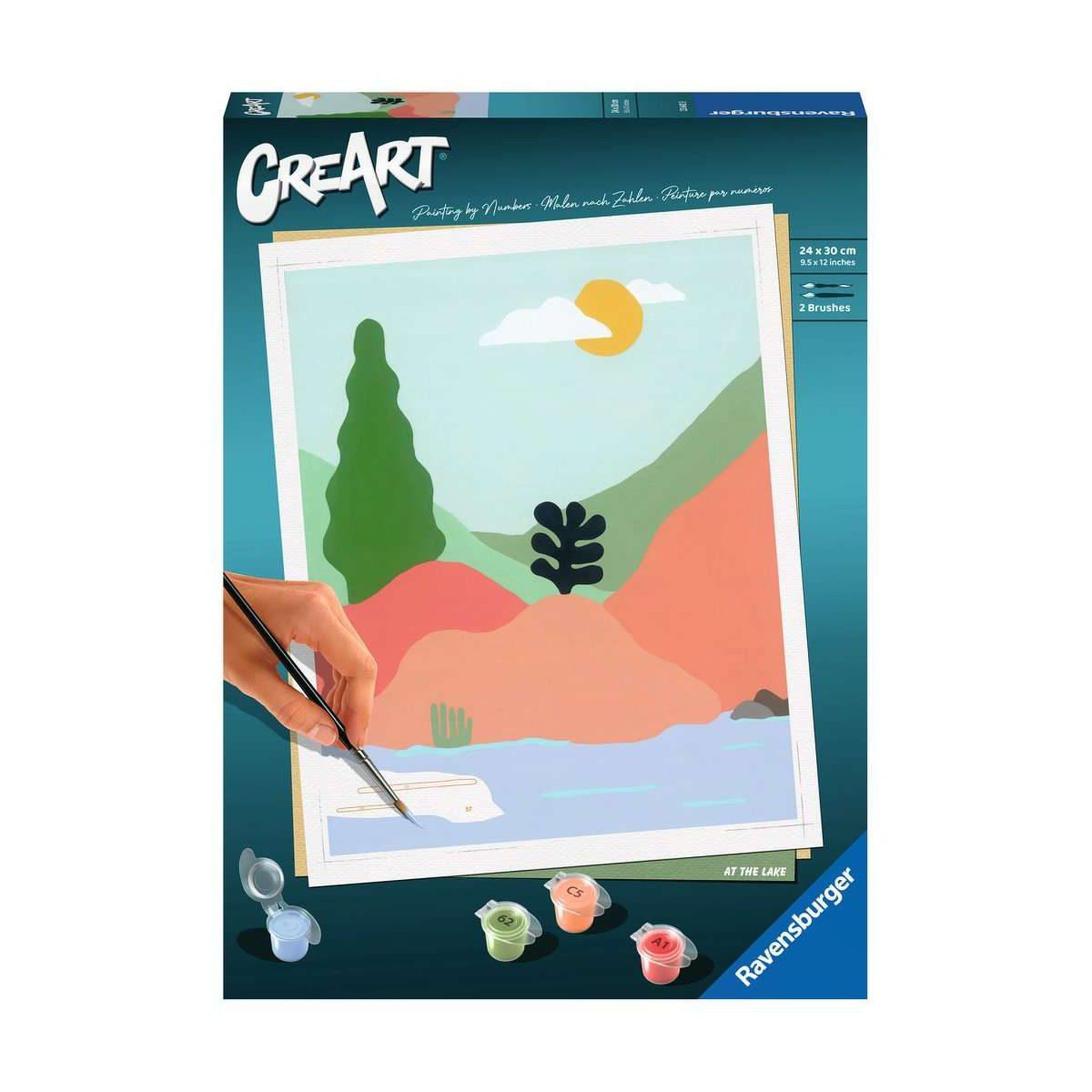 RAVENSBURGER Creart - 24x30 - at the lake
