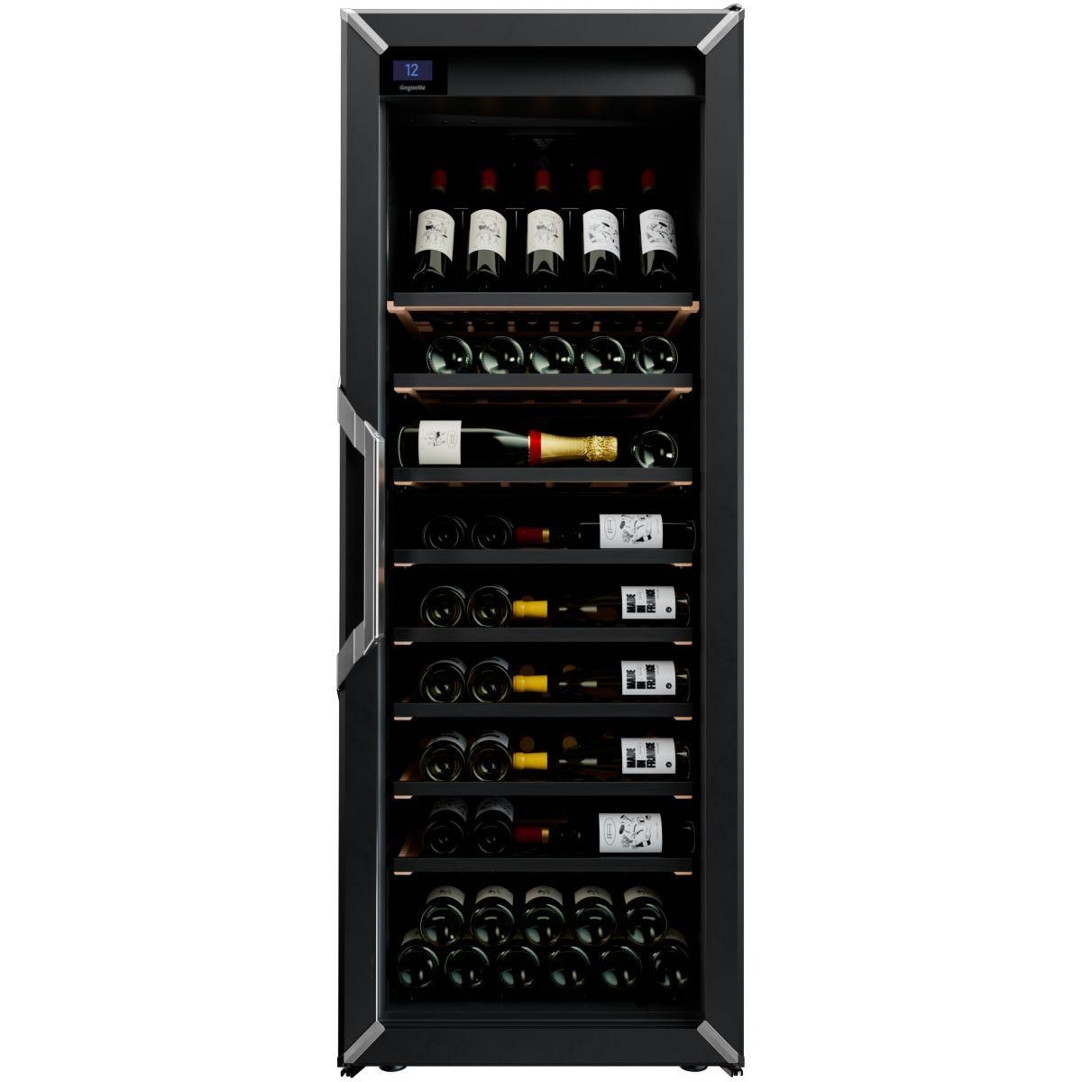 GOGUETTE Lot de 5 facades clayette couleur Noire