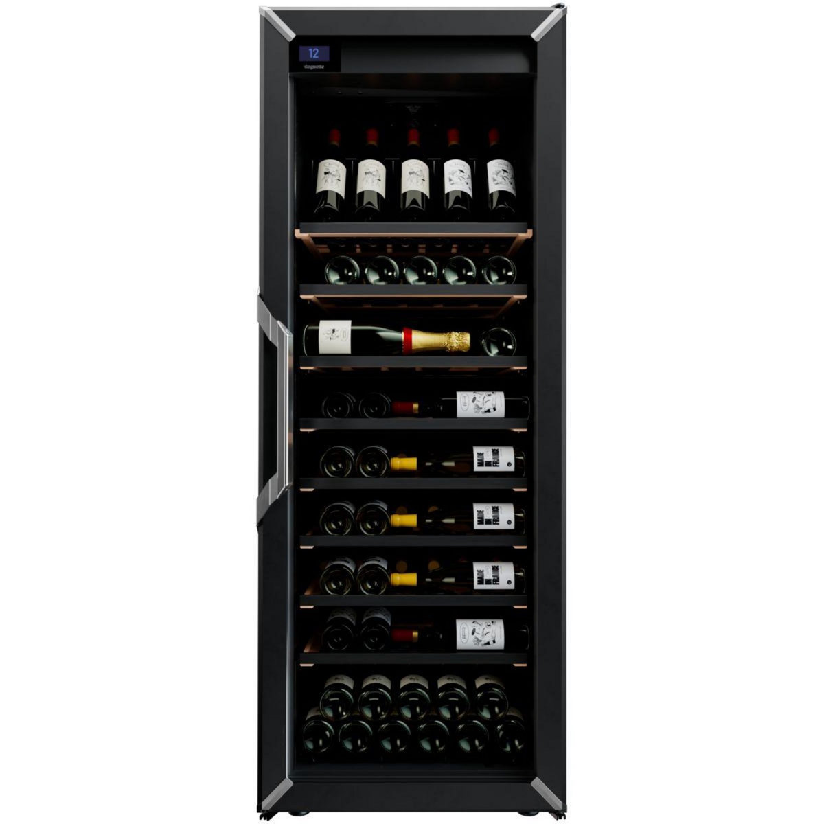 GOGUETTE Lot de 5 facades clayette couleur Noire