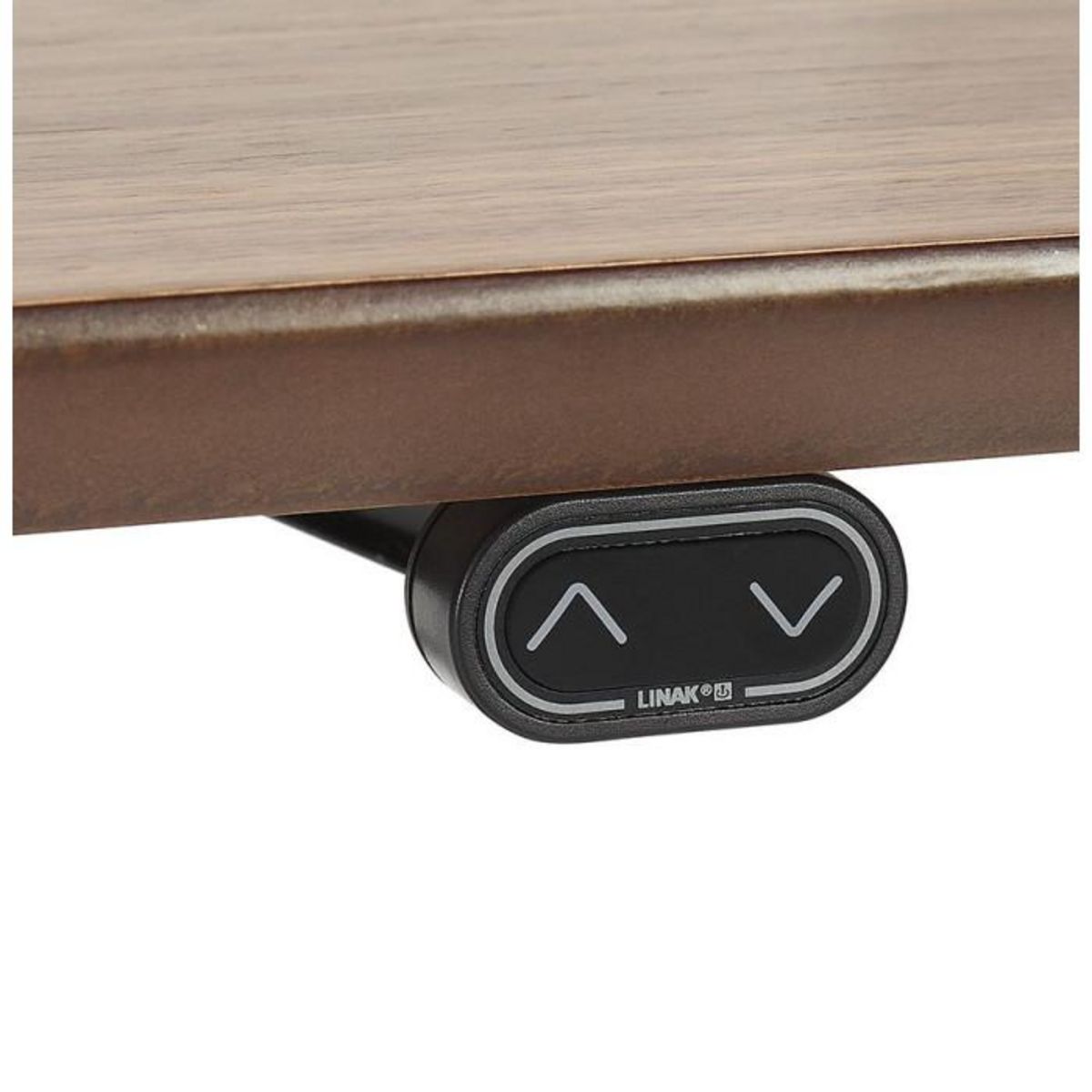 Paris Prix Bureau Électronique Ergonomique  Kio  180cm Noyer & Blanc