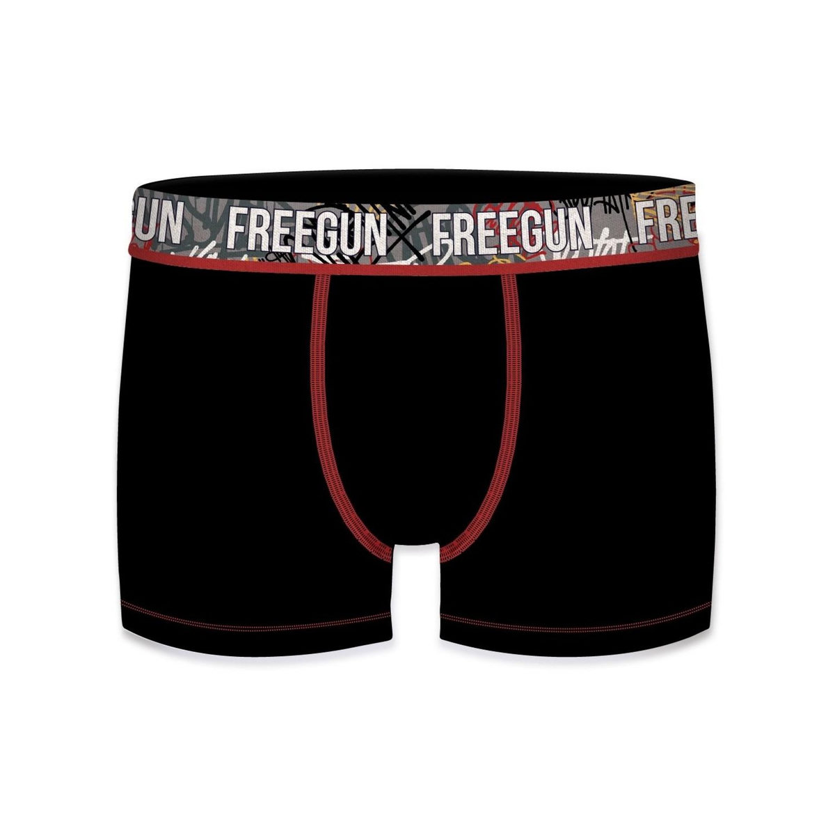 FREEGUN Lot de 4 Boxers garçon en coton