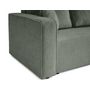 Voir la diapositive 6 : BEST MOBILIER Topaze - canapé 3 places - convertible avec coffre - en tissu velours relief