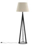 Voir la diapositive 1 : Paris Prix Lampadaire en Bois  Kona  160cm Noir