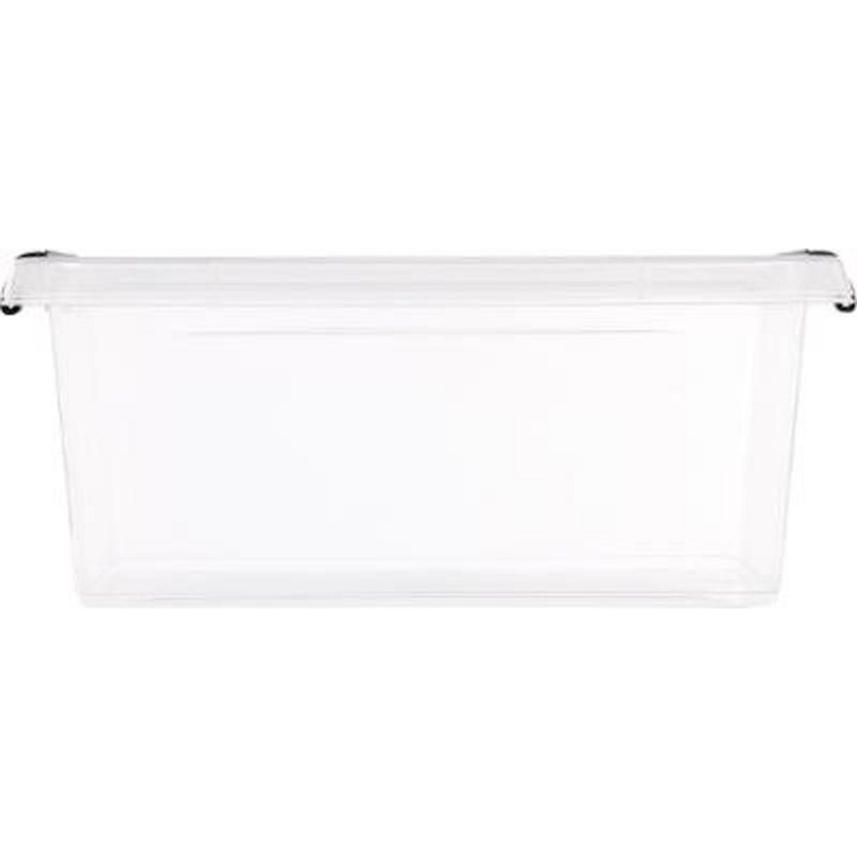  Boîte de Rangement  Clip  4,5L Transparent