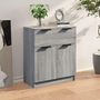 Voir la diapositive 3 : VIDAXL Buffet Sonoma gris 60x30x70 cm Bois d'ingenierie