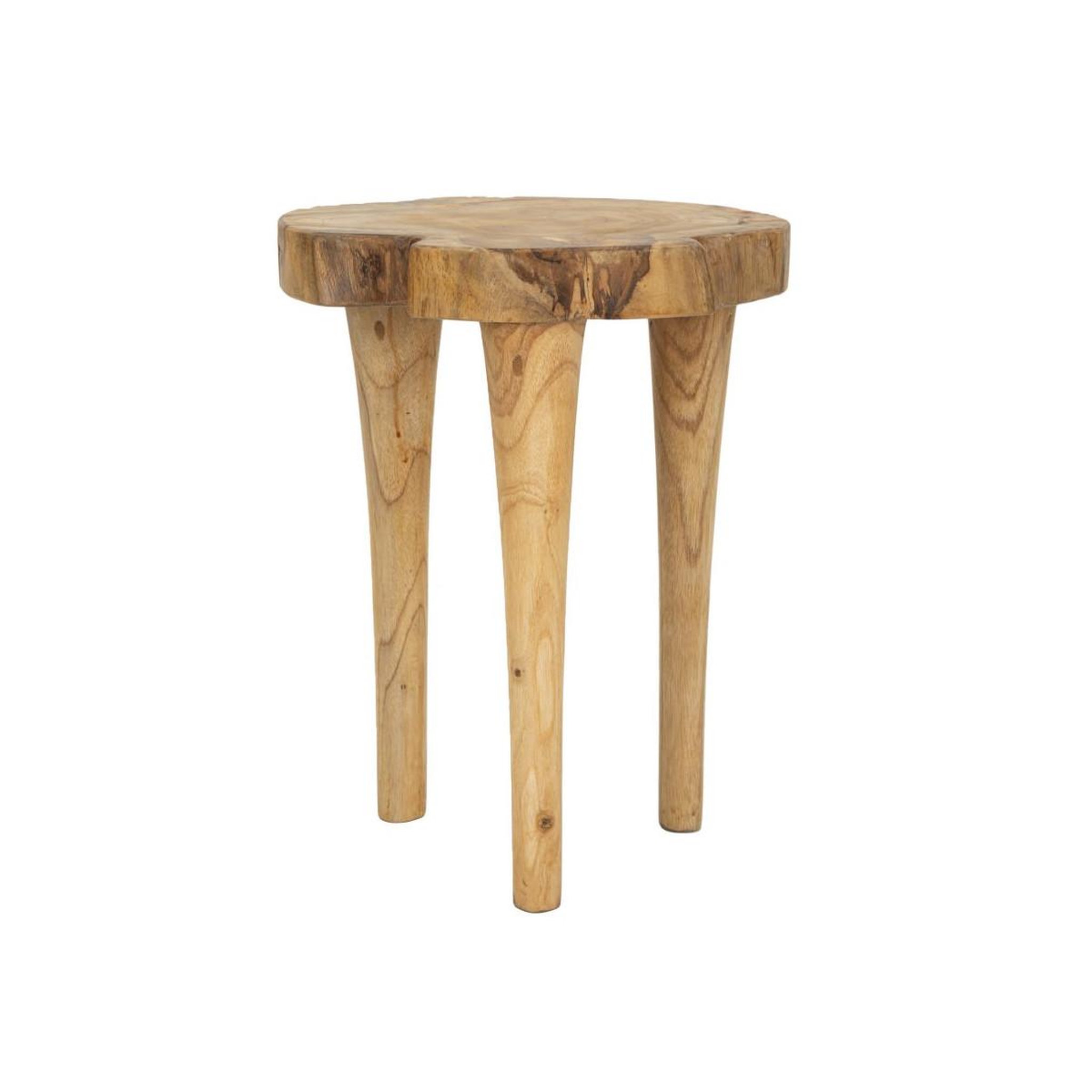 Voir la diapositive 2 : Paris Prix Tabouret en bois  kursis  45cm naturel