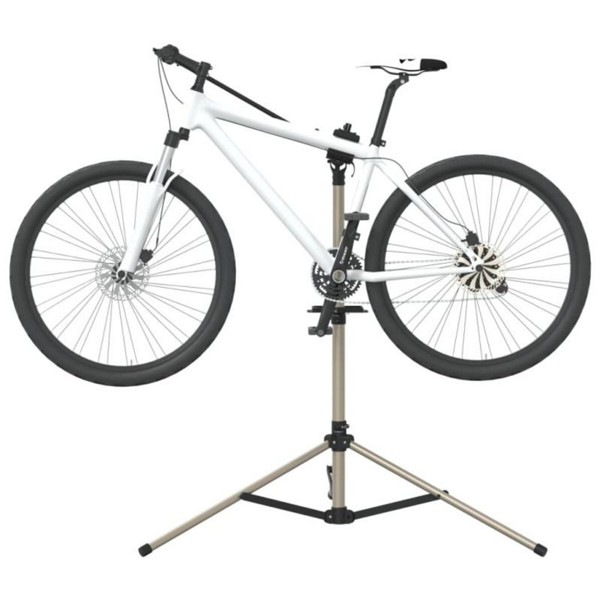 VIDAXL Support de réparation de vélo pliable réglable 120 165 cm