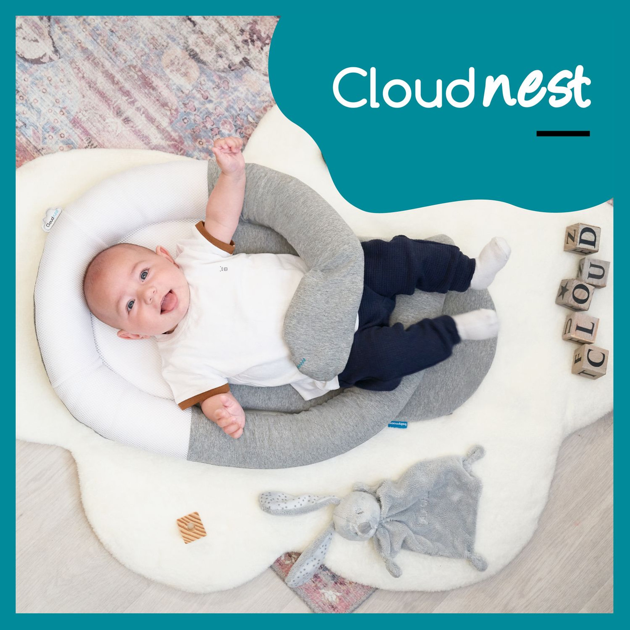 Voir la diapositive 2 : BABYMOOV Réducteur anti-coliques CloudNest 