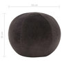 Voir la diapositive 3 : VIDAXL Pouf Velours de coton 50 x 35 cm Anthracite