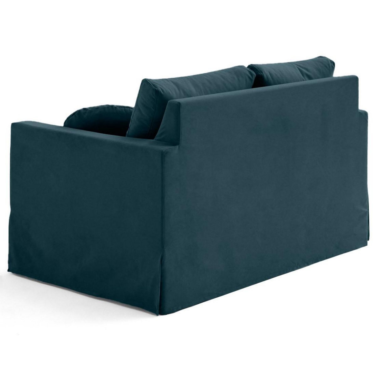 LISA DESIGN Serena - canapé droit déhoussable 2 places en tissu