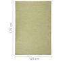 Voir la diapositive 6 : VIDAXL Tapis a tissage plat d'exterieur 120x170 cm Vert