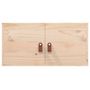 Voir la diapositive 3 : VIDAXL Armoire murale 60x30x30 cm Bois de pin massif