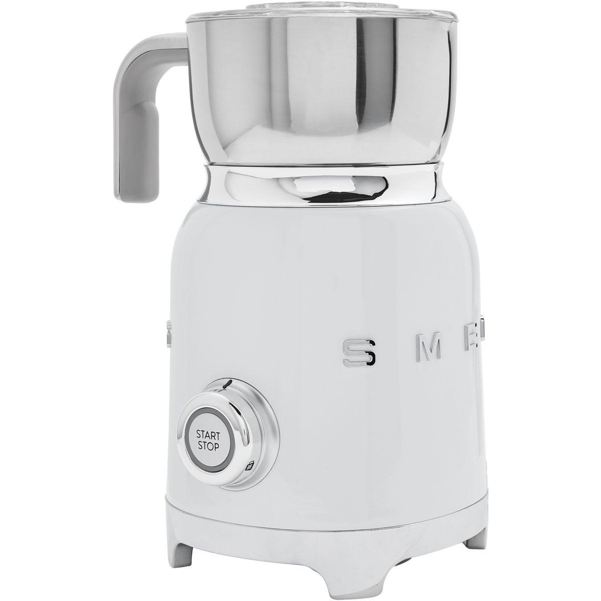 Voir la diapositive 2 : SMEG Chocolatière mff11wheu blanc