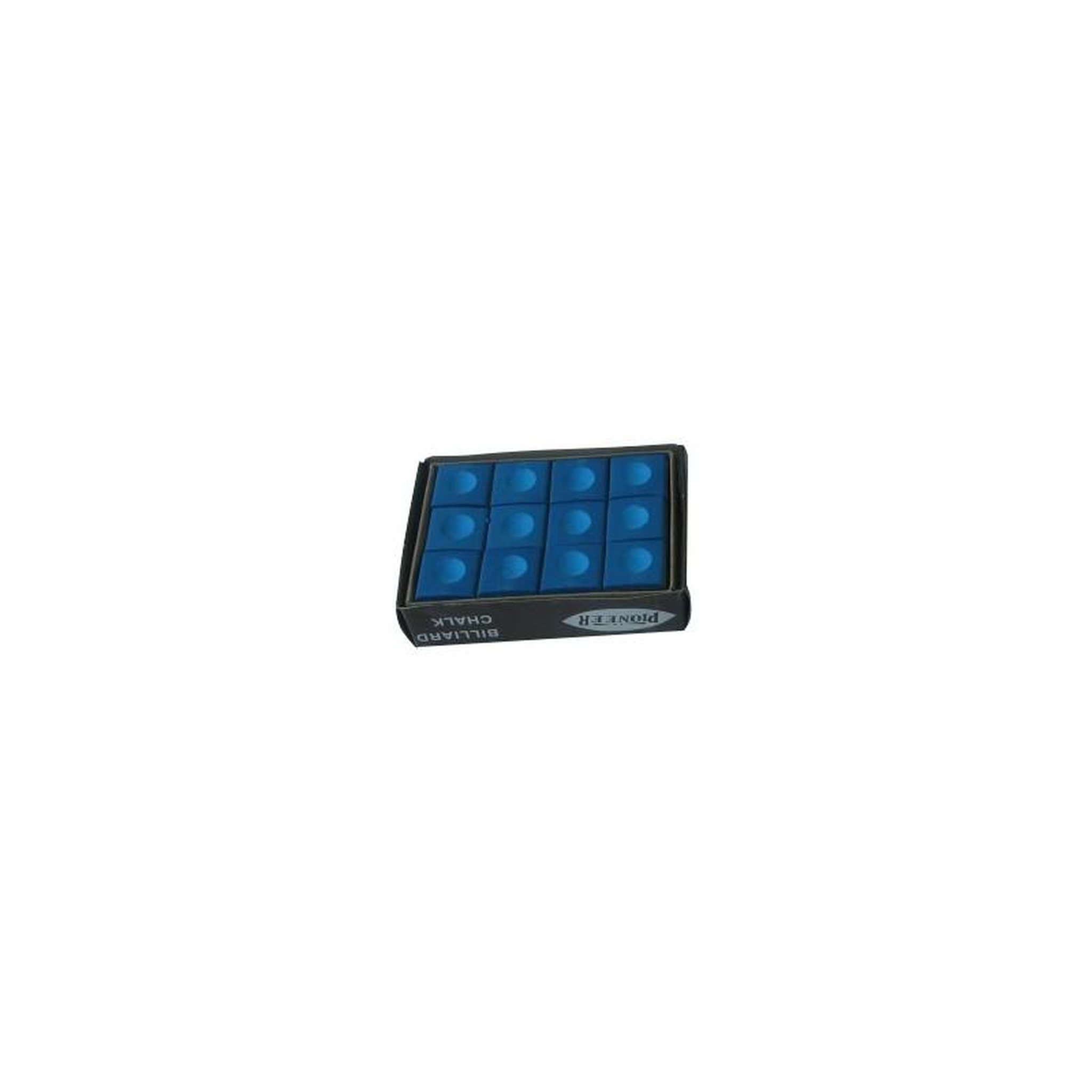 Voir la diapositive 2 : Pioneer Craies Billard Standard - Boîte de 12 craies - Pioneer