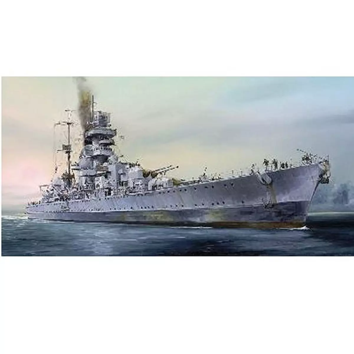 Trumpeter Maquette bateau : Croiseur de bataille allemand Prinz Eugen 1945