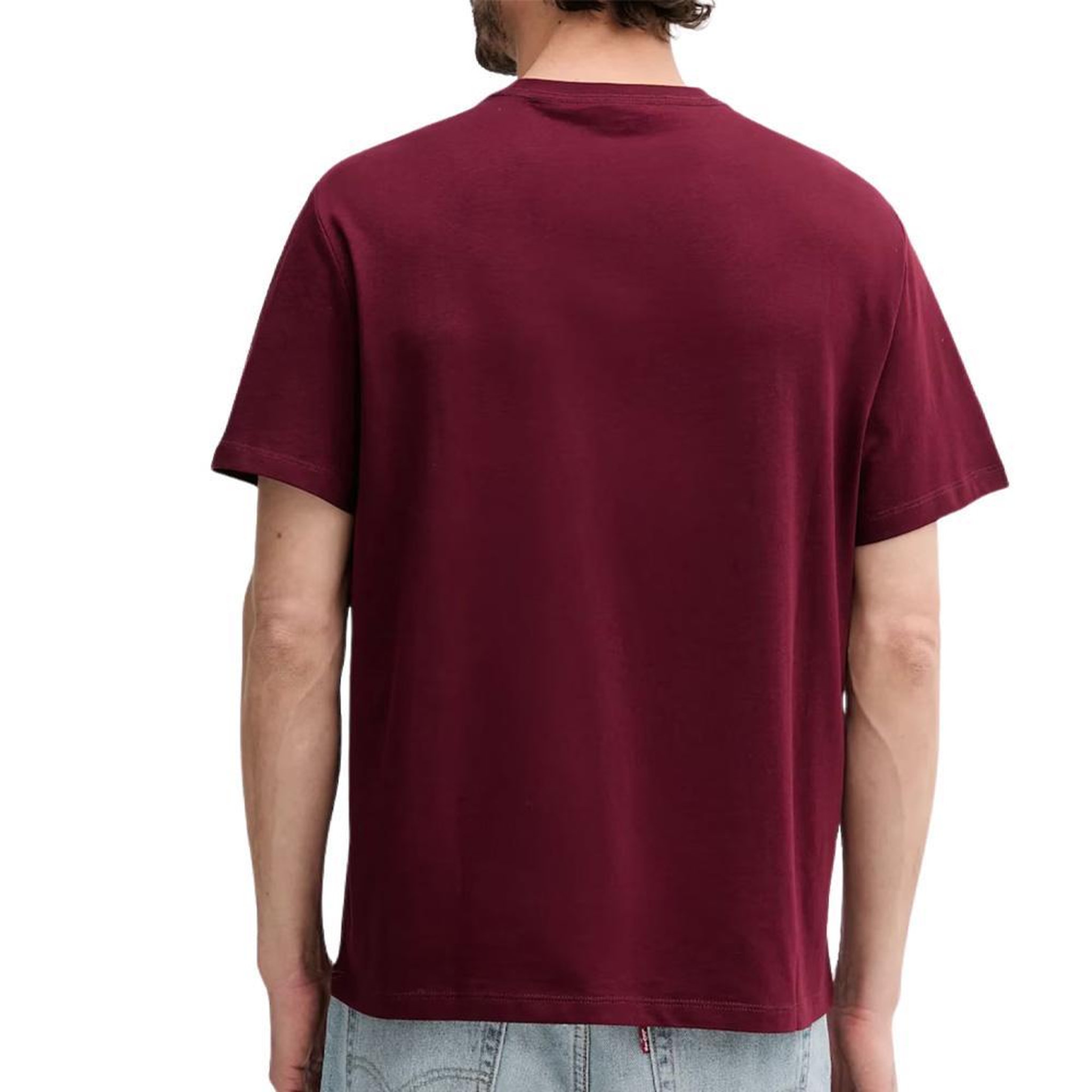 Voir la diapositive 2 : CALVIN KLEIN JEANS T-Shirt Bordeaux Homme Calvin Klein Jeans Hero