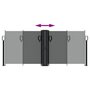 Voir la diapositive 5 : VIDAXL Auvent lateral retractable anthracite 100x600 cm