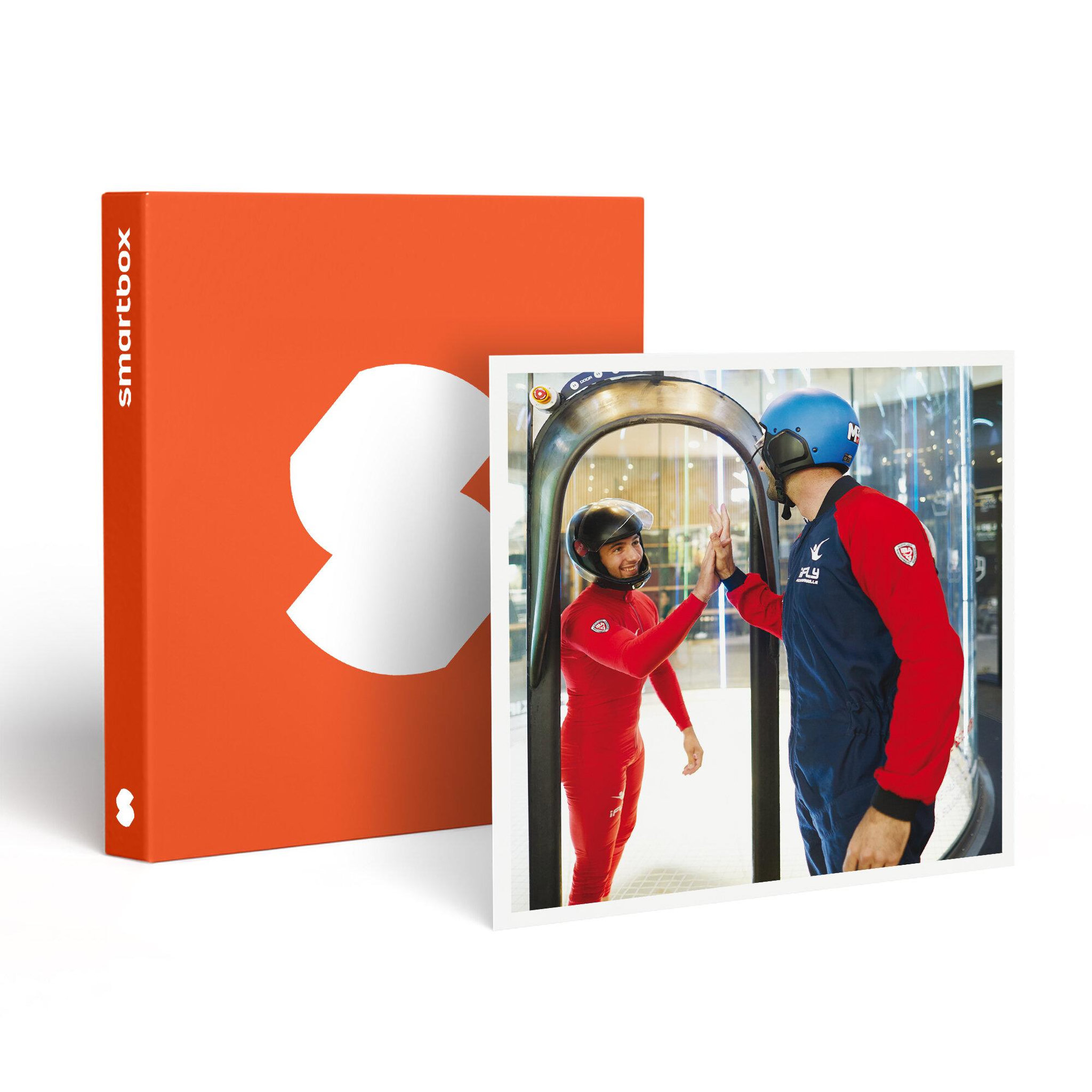 Smartbox 2 vols en chute libre indoor avec ifly lyon pour 2 personnes - coffret cadeau sport & aventure