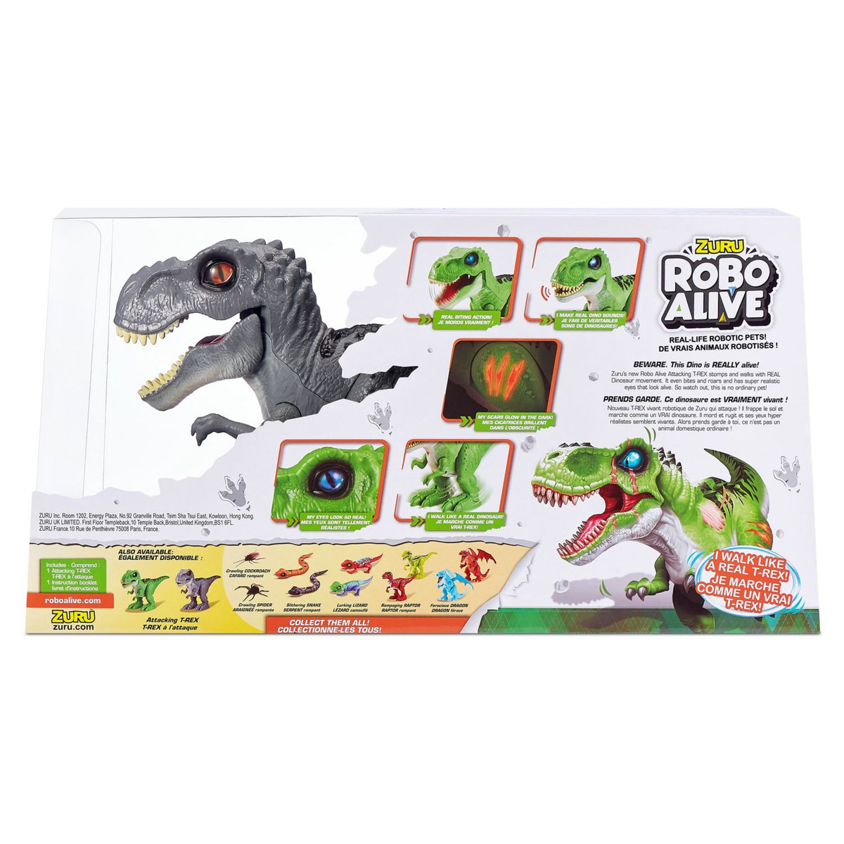 ZURU Robo Alive T-Rex Electrique